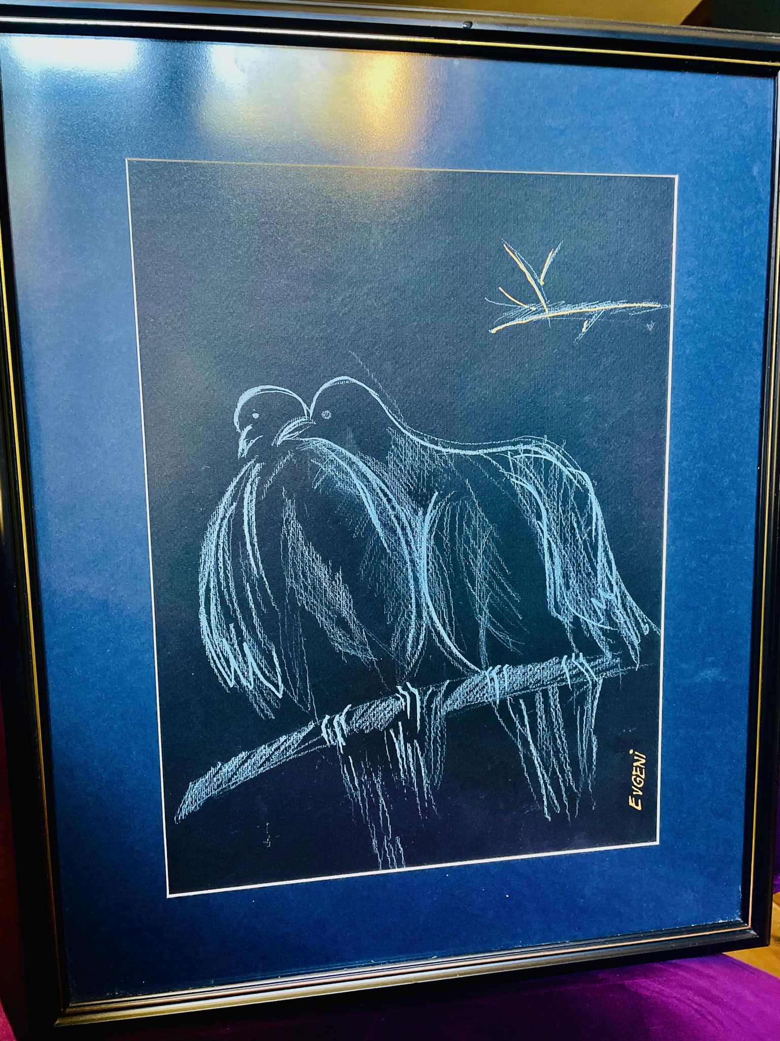 Картината от Евгени Минчев