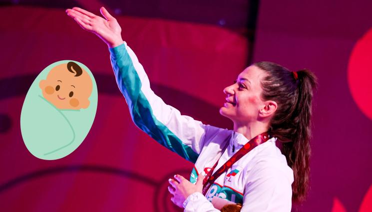 Евелина Николова - Шампионката Евелина Николова вече ще сменя памперси