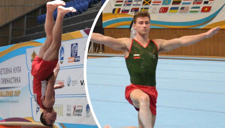 Еди Пенев Кевин Пенев - Гимнастиците ни капо за финал на световното