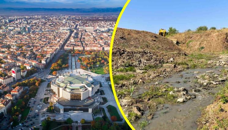 софия язовир Иваняне - ПОЛОВИН СОФИЯ ЗАПЛАШЕНА заради компрометиран язовир! (СНИМКИ)