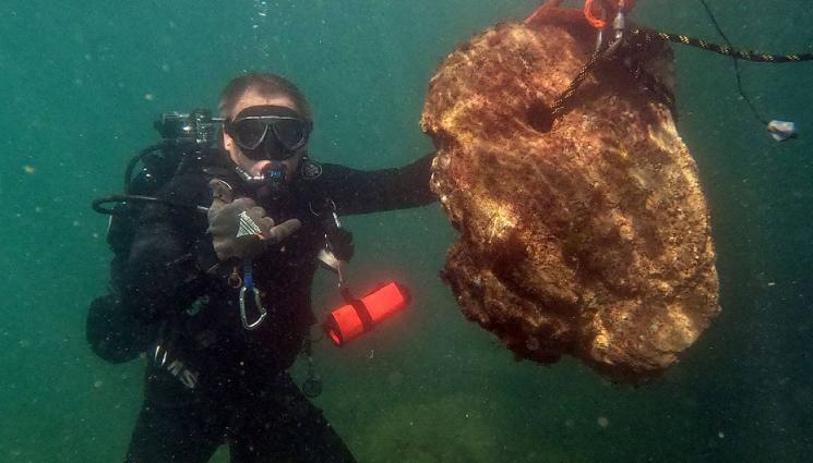 каменна котва - Oткриха каменни котви на 3000 години (СНИМКИ)