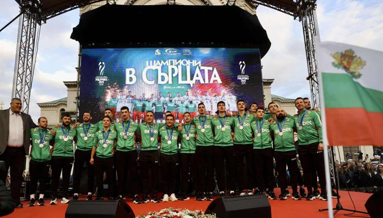 Национали Волейбол Волейболисти - Кметът Васил Терзиев предложи София да бъде домакин на европейското по волейбол