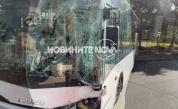 Челен сблъсък между два автобуса на градския транспорт в Пловдив, има пострадали