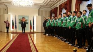 Президент волейболисти