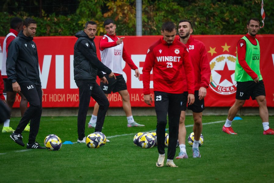 Тренировка на ЦСКА1