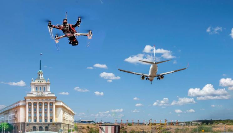 d - Дроновете под строг контрол: Принудително приземяване при нарушение