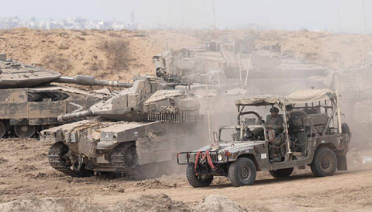 d - Израелски танкова блокираха основния път към Газа