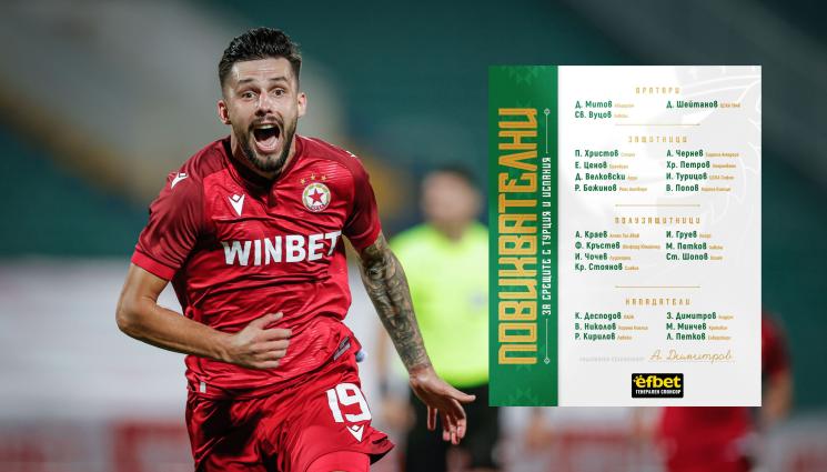 Иван Турицов - Турицов отново е национал