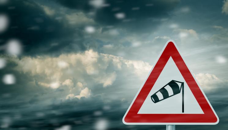 бедствено положение буря дъжд сняг