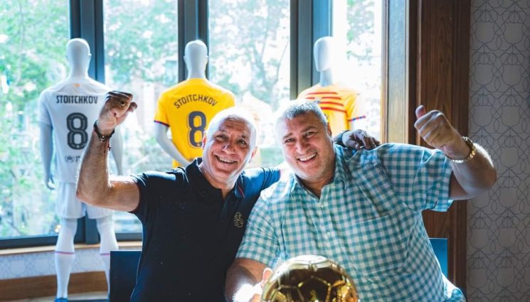 Христо Стоичков Любо Ганев - Камата към Любо Ганев: 60 НАЗДРАВИЦИ за теб, приятелю!