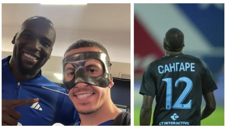 Мустафа Сангаре и Акрам Бурас - Няма да повярвате на кого даде маската си Сангаре