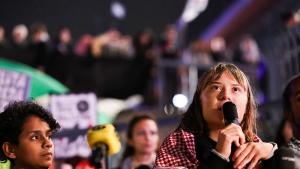 Грета Тунберг и активисти от флотилията за Газа
