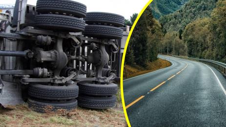 камион шосе