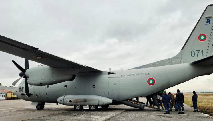 д - Българските ВВС транспортираха по спешност дете до Германия
