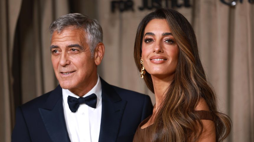 George Clooney and Amal Clooney