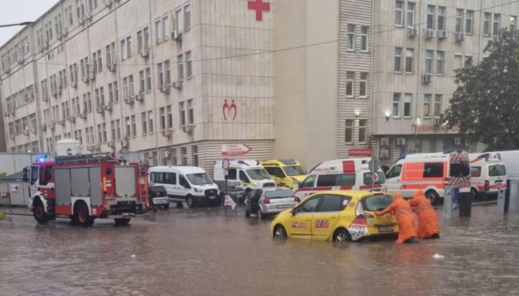 русе - Дъждът потопи Русе!