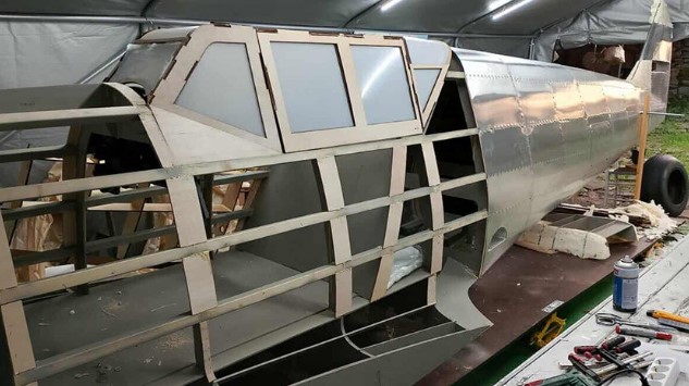 макет самолет