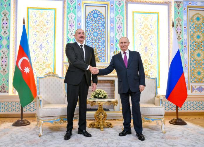 Владимир Путин Илхам Алиев