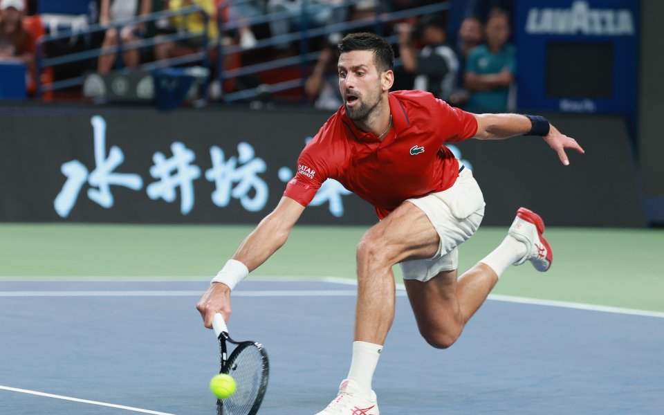 Зизу Бергс - Новак Джокович 0:2 сета / ATP 1000, Шанхай, 1/4-финал, 09.10.2025 г.