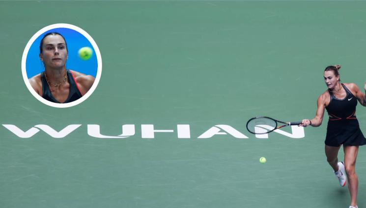 Арина Сабаленка Ухан - Сабаленка изпъшка 20-а поредна победа в инкубатора на ковид