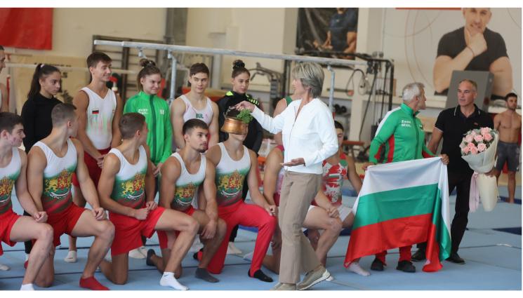 Весела Лечева национали по спортна гимнастика - Атакуваме първенството на планетата по спортна гимнастика с 8 национали