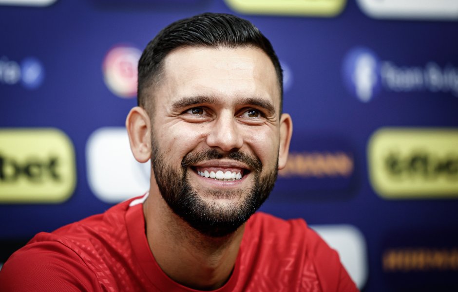 Пресконференция на Александър Димитров и Димитър Митов преди България Турция1