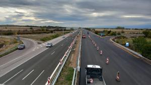 магистрала Тракия ремонтиран участък