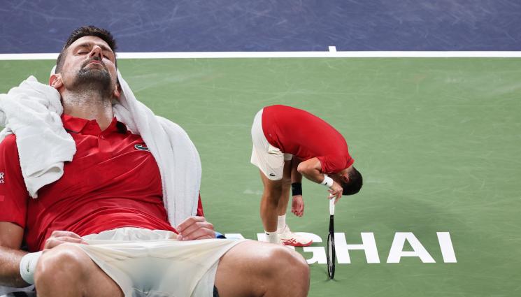 Новак Джокович - Квалификант изрита Джокович в Китай