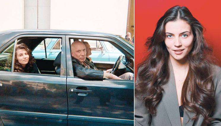 Александра Лашкова - Актрисата Александра Лашкова пред