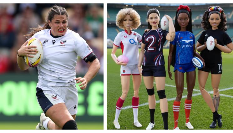 Илона Махер - Ръгбистки станаха кукли Барби