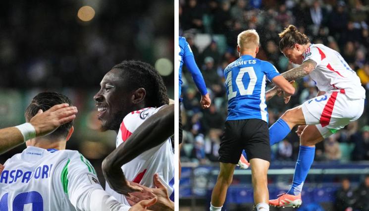 Италия Естония - Италия си тръгна с победа от Естония и запази надежда за първото място