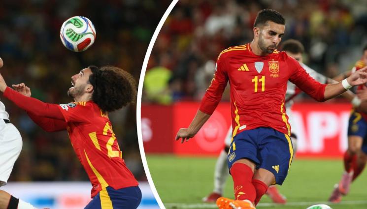 Испания смачка Грузия - Испания победи Грузия само с два гола и продължава без грешка