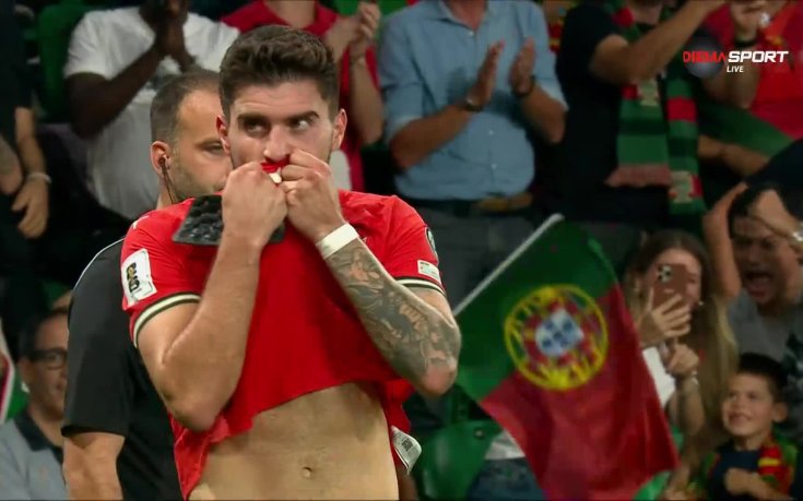 Рубен Невеш откри за Португалия в заключителните минути на срещата