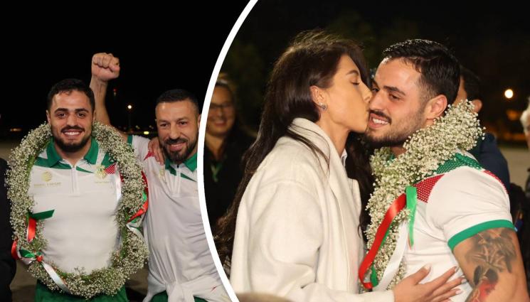 Карлос Насар - ОТНОВО У ДОМА: Карлос Насар стъпи на родна земя! (ВИДЕО)