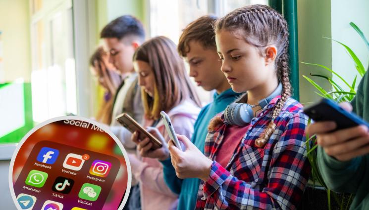 деца телефони социални мрежи