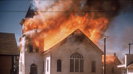 пожар църква