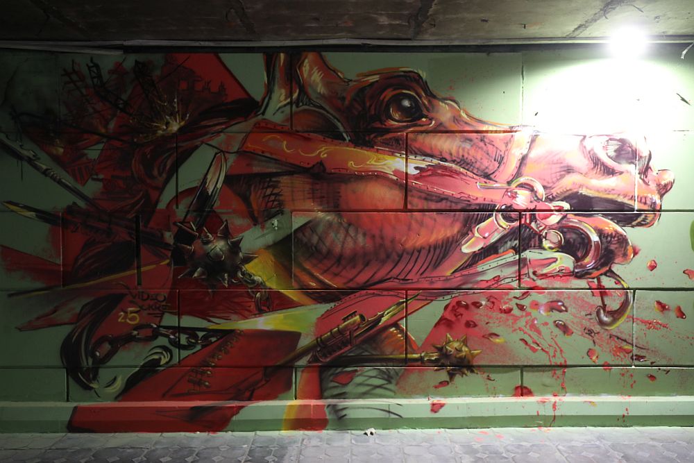 Подлезът на бул. „Владимир Вазов“ и ул. „Черковна“ в София