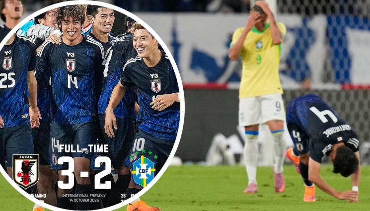 Япония Бразилия контрола - „Селесао” си направи историческо харакири в Токио