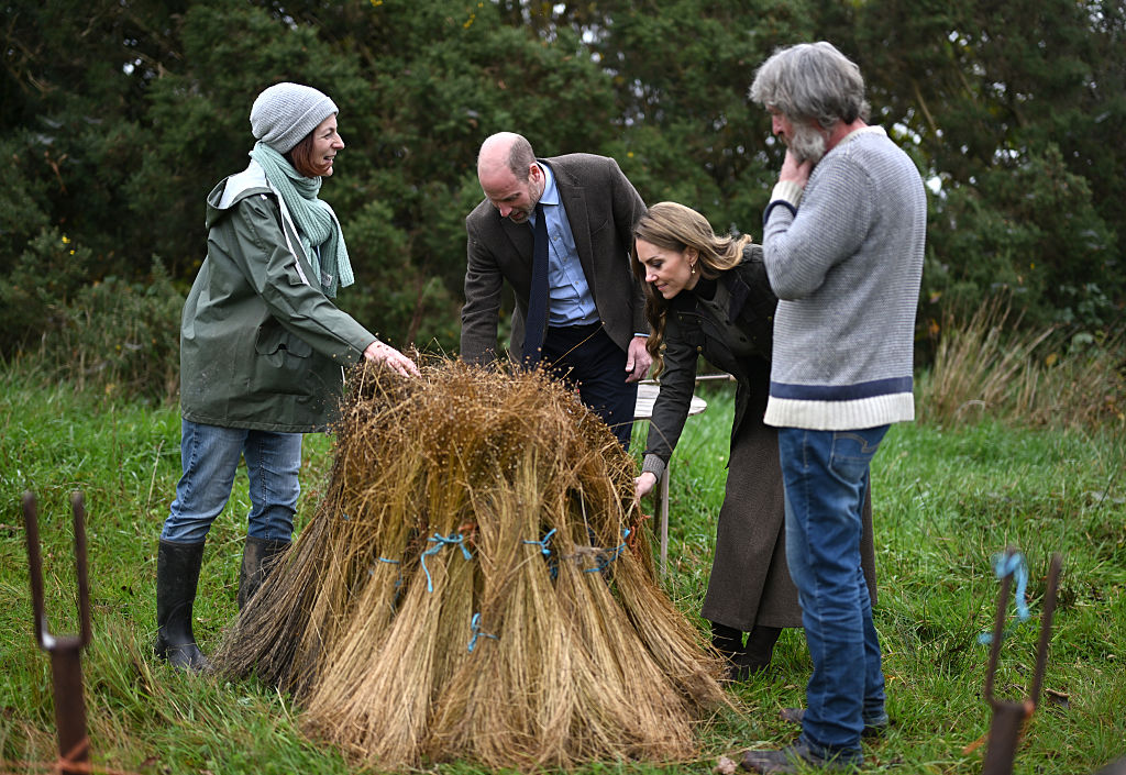 Кралска визита: Уилям и Кейт посетиха ферма в Северна Ирландия