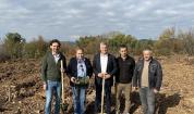 Залесяване край Стара Загора