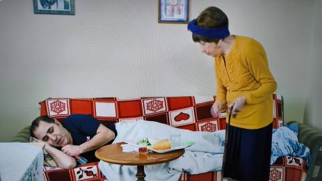 в кухнята на