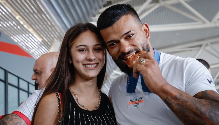 Божидар Андреев - Щангист шампион гушна принцеса Мария