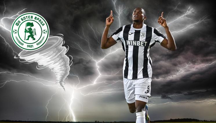 Локомотив Пловдив Ботев Враца - 17-минутна вихрушка отвя Ботев Враца на