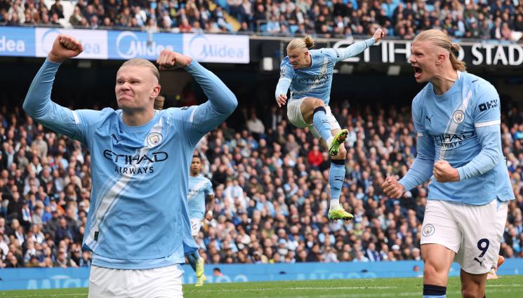 Ерлинг Халанд - Халанд сам би Евертън след почивката