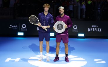 Синер надви Алкарас и грабна милионите на „Six Kings Slam“ в Рияд