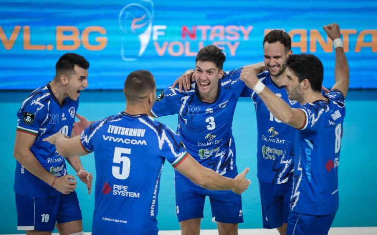 Левски спечели Суперкупата по волейбол след успех над Локомотив Авиа Пловдив с Казийски
