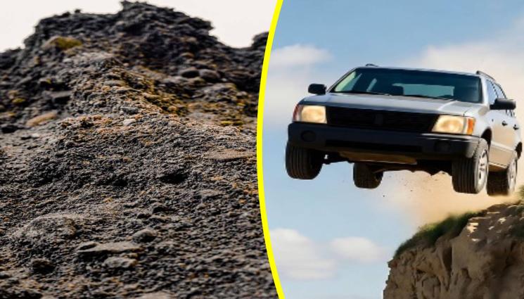 пропаст кола - ХОРАТА В УЖАС: Свлачище на ключово трасе може да погълне кола! (СНИМКА)