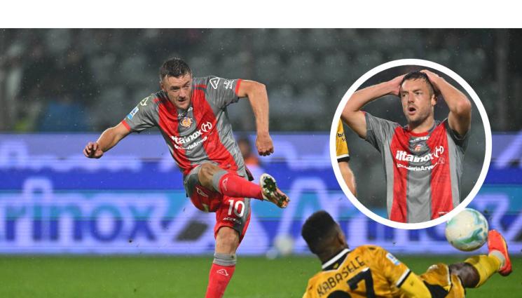 Джейми Варди Кремонезе - Жълт картон за легендата Варди в дебюта му като титуляр на Ботуша