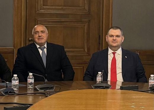 Бойко Борисов и Делян Пеевски