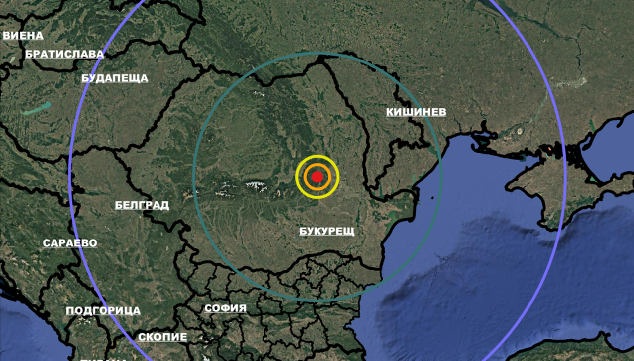 Земетресение с магнитуд 4,2 разтърси района на Вранча
